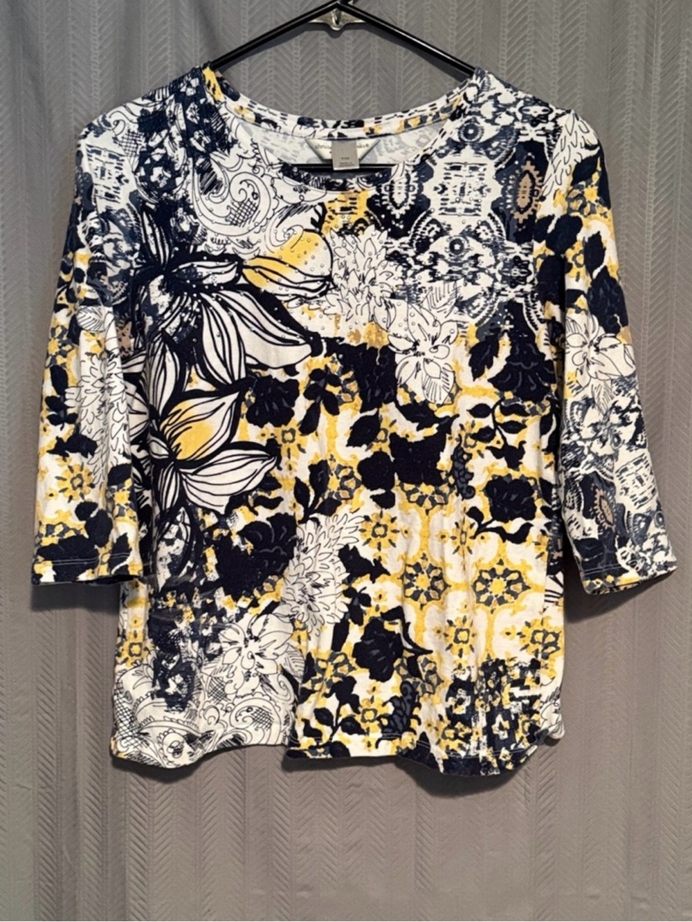 Christopher & Banks Floral Petite Top